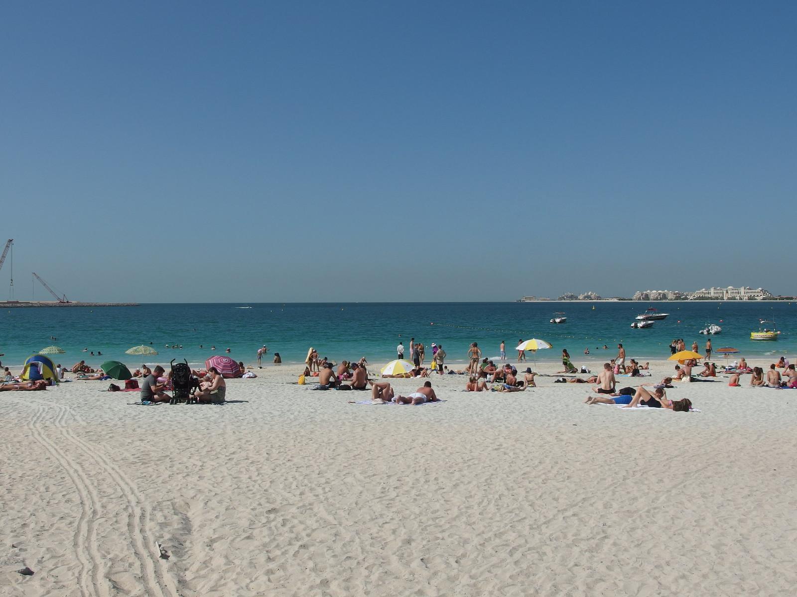 Dubai Residents Use Free Outdoor Gyms Along Marina Walk, JBR Beach